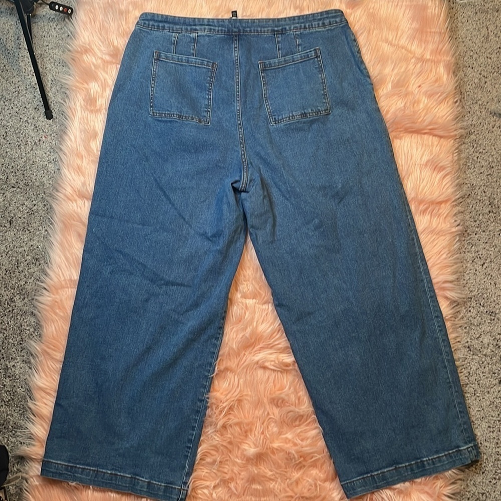 Eloquii Elements Straight Leg Jeans Size 20 - Picture 3 of 9